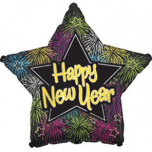 New Year's Eve Fireworks Balloon New Year's Eve Fireworks Balloon